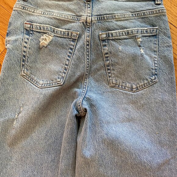 Anthropologie SWK The Girlfriend Jeans Size 24.X 32 Button Fly Stretch Womens - Picture 8 of 8